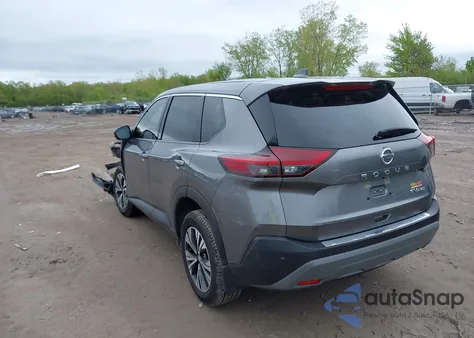 2021 Nissan Rogue Sv Intelligent Awd from USA, damaged, VIN JN8AT3BBXMW205344